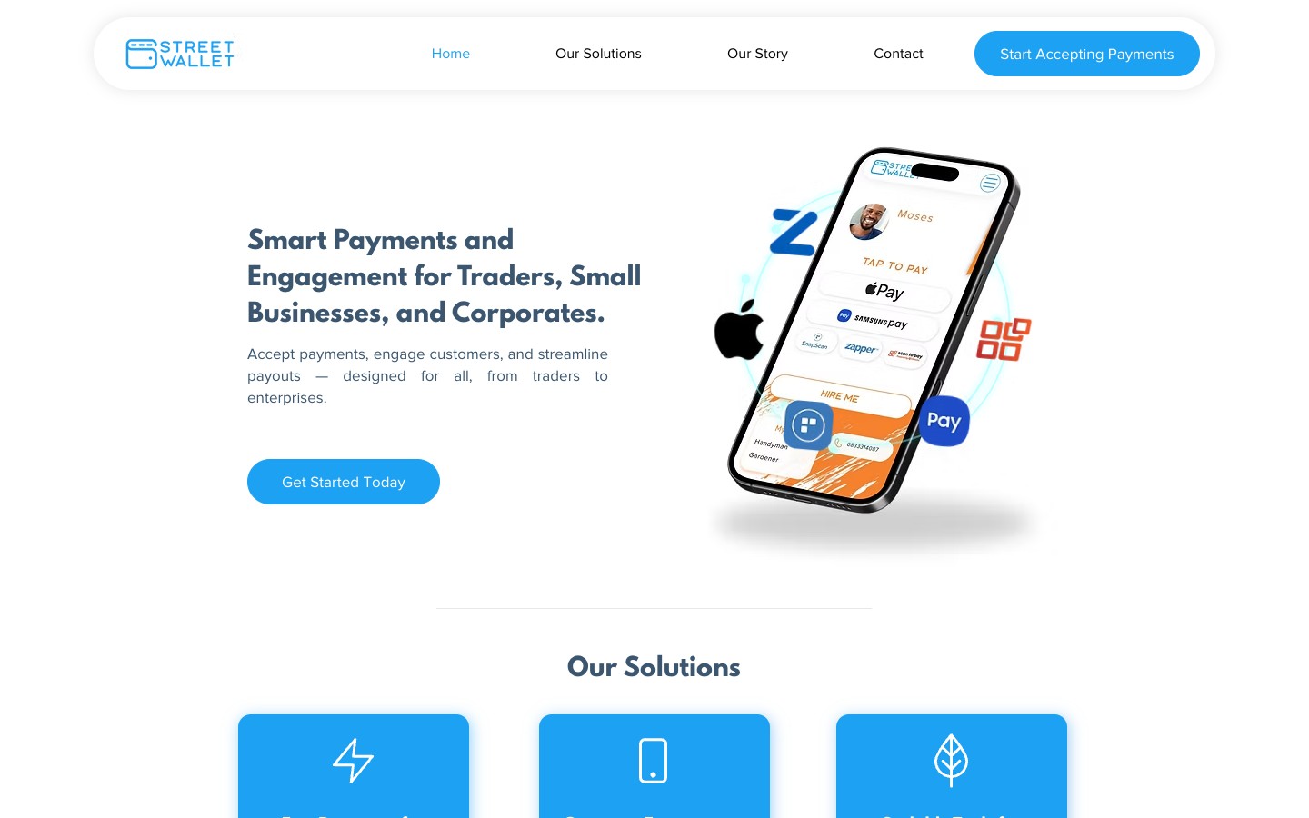 Street Wallet — product screenshot
