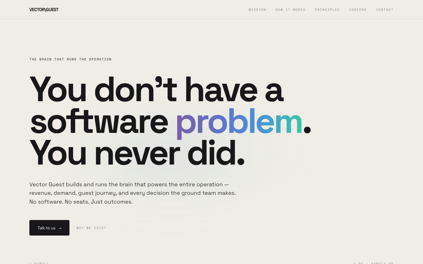 Vector Guest — product screenshot